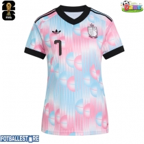 Belgia Kevin De Bruyne #7 Bortedrakt Dame VM 2026 Kortermet